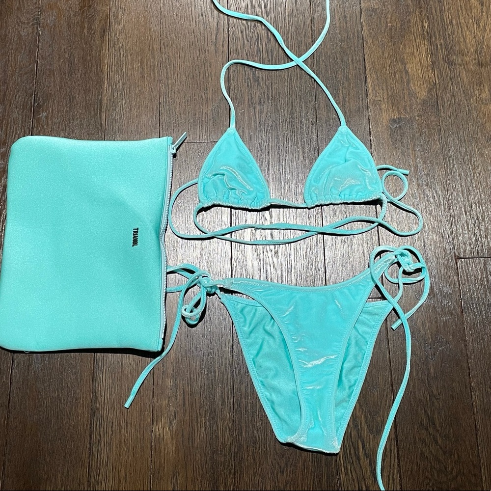 Triangl Bikini Vinca Blue Crush Size XS